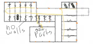 Stationary beacons placement recommendations for underground parking
